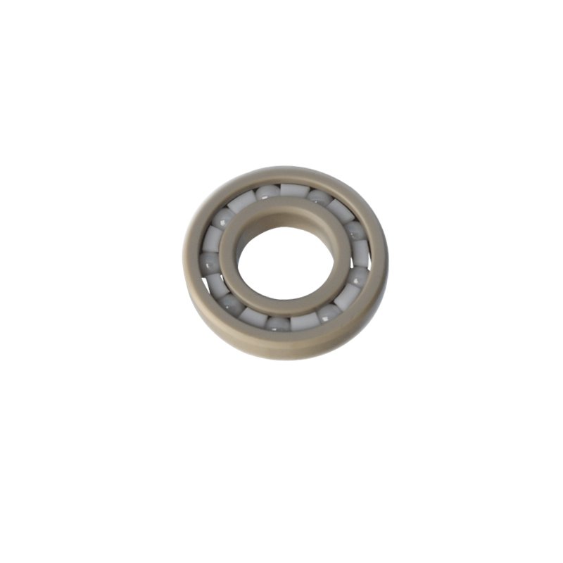 PEEK Polyetheretherketone Plastic Deep Groove Ball Bearing